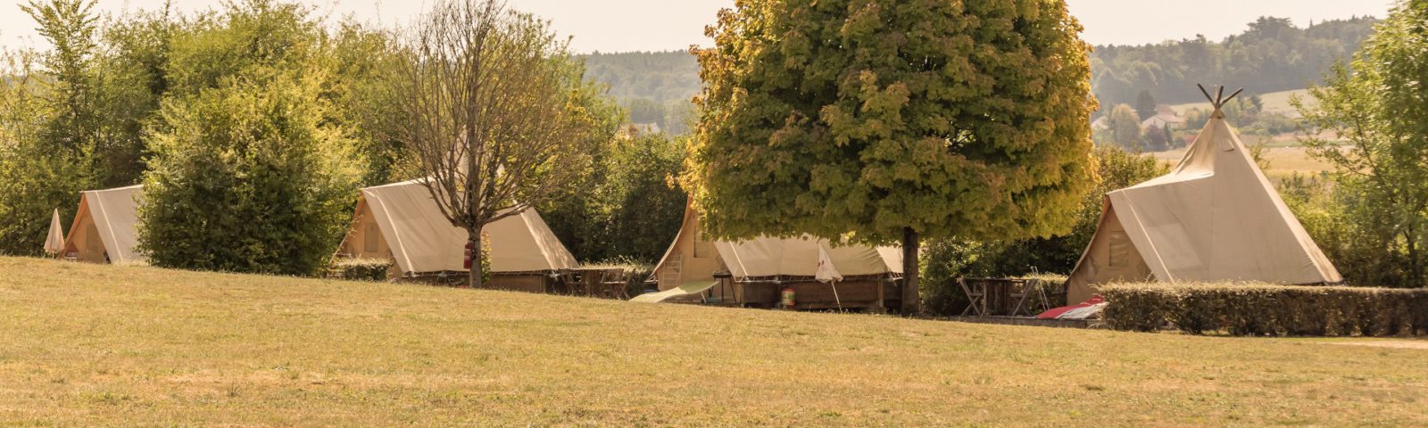 Camping en Tente Tipi - camping atypique dans la Vienne en Poitou-Charentes