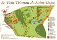 Map of the campsite Le Petit Trianon de Saint Ustre