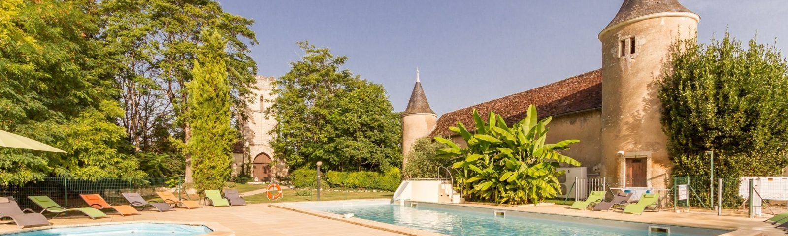 Camping avec une piscine chauffée - Chatellerault, Vienne (86)