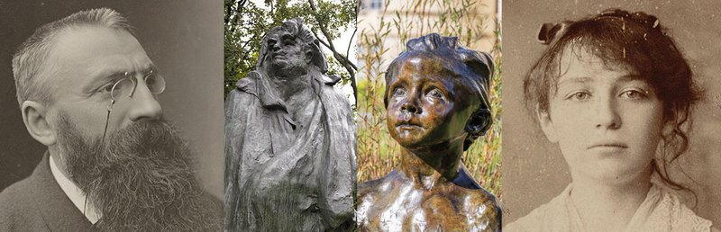 Kunstenaars, vrienden en geliefden, Camille Claudel en Auguste Rodin