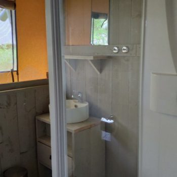 Tente familiale Safari pour 6 personnes, équipée d'une salle de bain