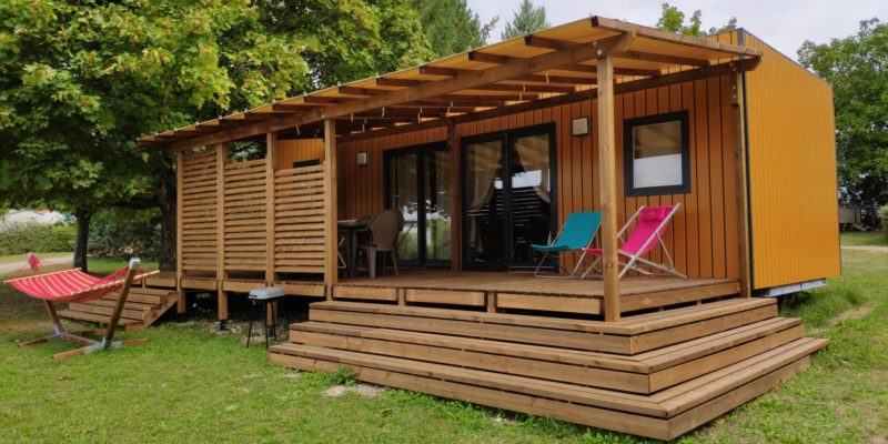 Luxury mobile home rental near Chatellerault, Poitiers