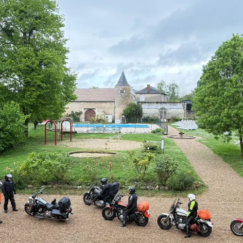 ou aller groupe moto camping poitou