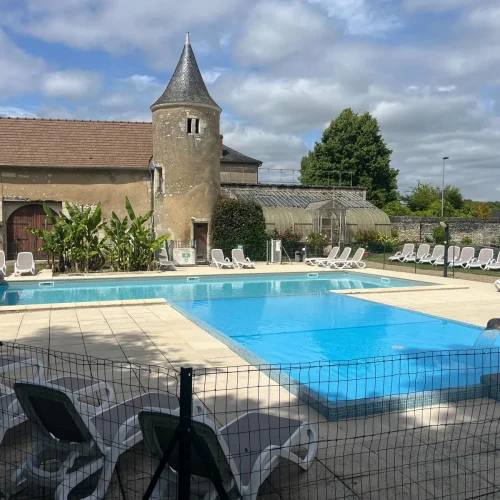 camping avec piscine chauffée aquascope