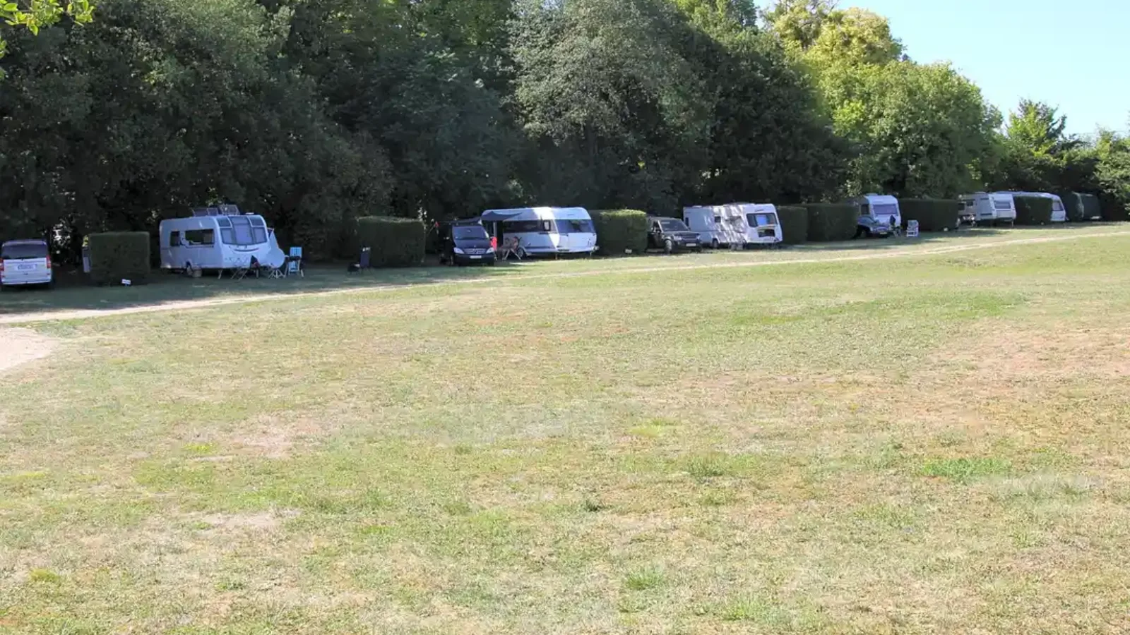 tent camping site camping poitou futuroscope