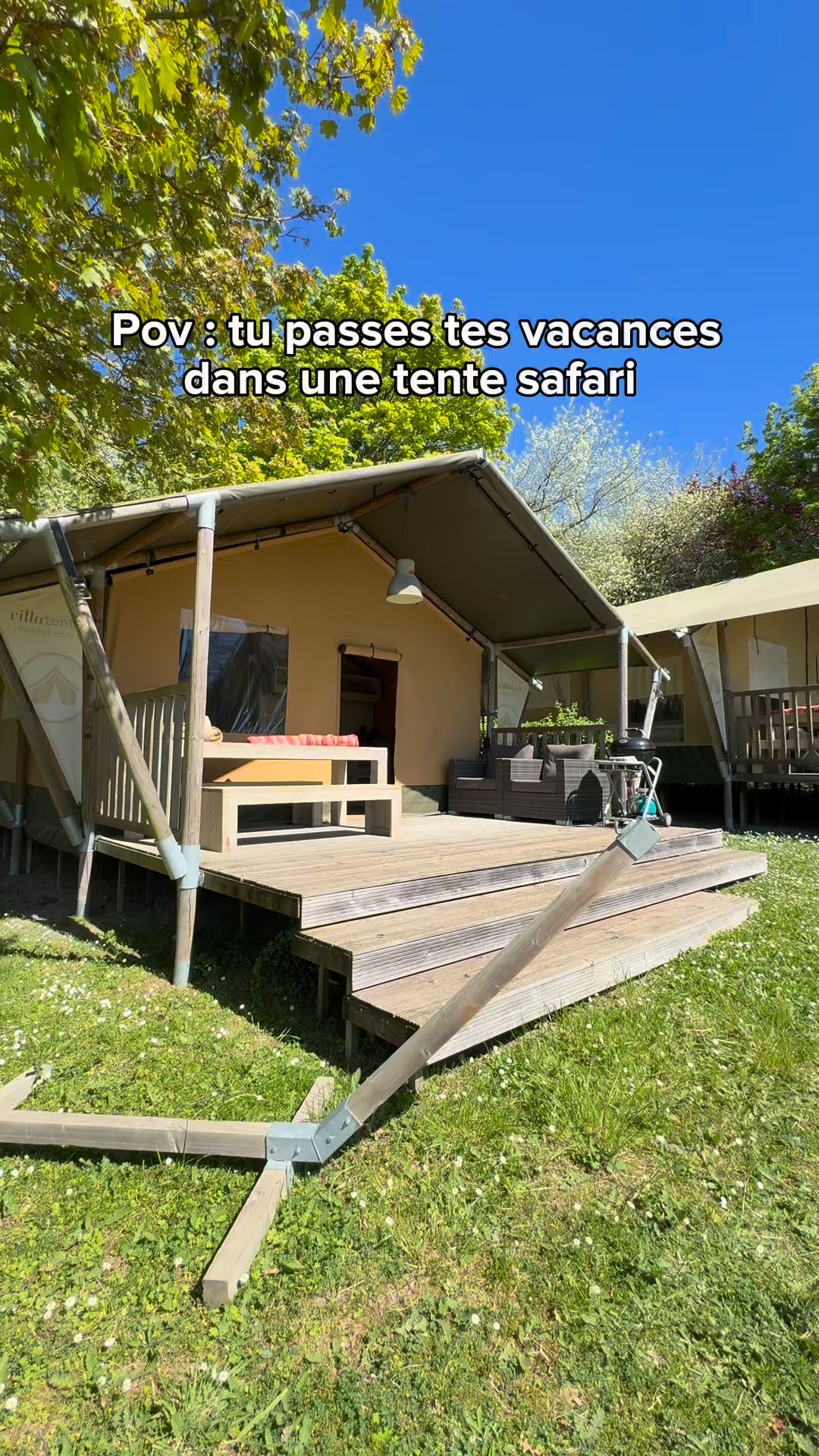 Camping Le Petit Trianon de Saint Ustre