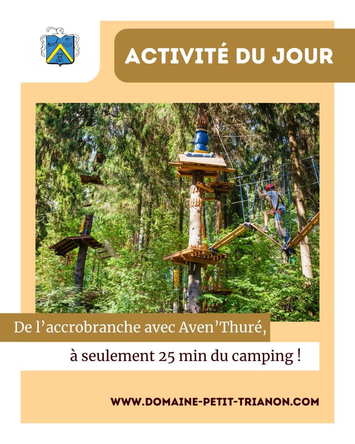 Camping Le Petit Trianon de Saint Ustre