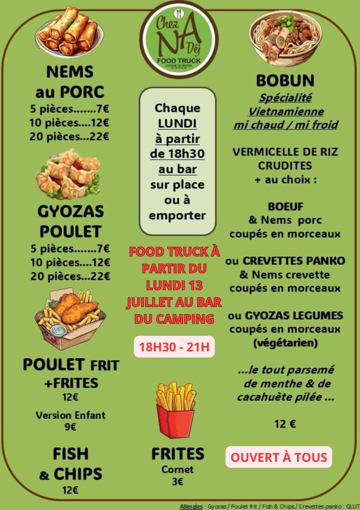 Camping Le Petit Trianon de Saint Ustre